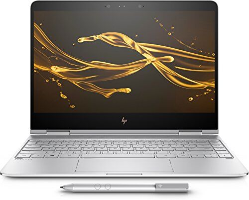 HP Spectre x360 13-ac000nl Notebook Convertibile, Intel® Core™ i5-7200U, SDD da 256 MB, 8 GB di RAM, Display da 13.3", Scheda Grafica Intel HD 620, Argento Alluminio