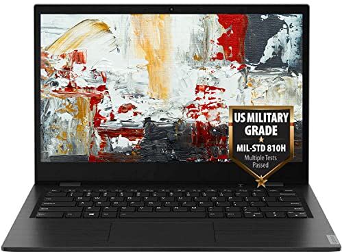 Lenovo Computer portatile aziendale, display FHD da 14 pollici (1920 x 1080), processore AMD A6-9220C, 4 GB di RAM, 64 GB eMMC, lunga durata della batteria, durata di livello militare, webcam, HDMI,