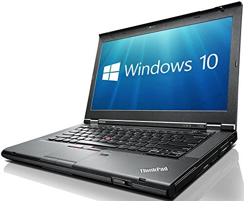 Lenovo ThinkPad T430 3rd Gen 14-Inch Laptop (Black) (Intel i5-3320M CPU, 8 GB RAM, 320 GB HDD, Windows 10 Pro) [Spina Regno Unito] (Ricondizionato) )