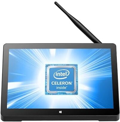 PiPO X10s Tablet PC con Windows 10, 10.1" Full HD, Intel Celeron J4125, RAM 6 GB DDR4, Memoria 64 GB, Wi-Fi AC Dual Band, PoE (Power over Ethernet), Bluetooth 4.0, USB 3.0, HDMI, Batteria 10.000 mAh