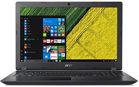 Acer Aspire 3 A315-21-95LK Notebook AMD Dual-Core A9-9420e, Ram da 8 GB DDR4, 256 GB SDD, Display 15.6" HD LED LCD, Scheda Grafica Radeon R5, Windows 10 Home, Nero (Ricondizionato)