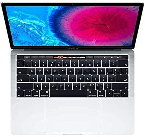 Apple MacBook Pro 13.3" con Touch Bar (i5-7267u 3.1ghz 8gb 256gb SSD) QWERTY U.S Tastiera MPXV2LL/A Meta 2017 Argento (Ricondizionato)