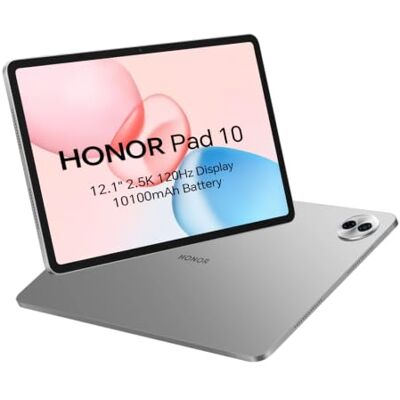 Honor Pad 10 Tablet 12.1" 2.5K 120Hz 8+256GB Batteria 10100mAh Grigio Schermo 12.1" 120Hz 2.5K, Processore Snapdragon 7 Gen 3, 6 Altoparlanti, Sistema Android 15, Servizi Google Honor Pad 10 Tablet 12.1" 2.5K 120Hz 8+256GB Batteria 10100mAh Grigio Schermo 12.1" 120Hz 2.5K, Processore Snapdragon 7 Gen 3, 6 Altoparlanti, Sistema Android 15, Servizi Google