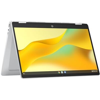 HP Chromebook x360 14b-cd0000slx, Convertibile, Intel Processor N100, 4 GB RAM, 128 GB, Grafica integrata, Display 14 Touch 250 nits, Notebook, ChromeOS, Laptop, Portatile, Argento HP Chromebook x360 14b-cd0000slx, Convertibile, Intel Processor N100, 4 GB RAM, 128 GB, Grafica integrata, Display 14 Touch 250 nits, Notebook, ChromeOS, Laptop, Portatile, Argento