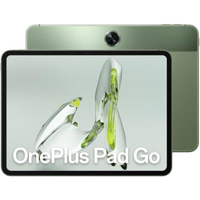 OnePlus Pad Go Tablet portatile 8 GB RAM + 128 GB di archiviazione con display 2,4 K a bassa luminosità blu, batteria 8000 mAh, Verde menta OnePlus Pad Go Tablet portatile 8 GB RAM + 128 GB di archiviazione con display 2,4 K a bassa luminosità blu, batteria 8000 mAh, Verde menta
