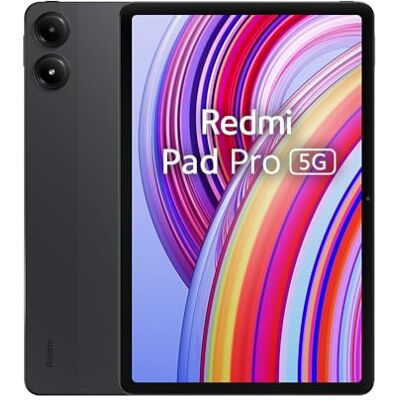 Xiaomi Redmi Pad Pro 5G (Tablet) Con Anello, 2.4GHz Display 12.1", Batteria da 10.000 mAh, Ricarica rapida 33W, 8GB RAM-256GB ROM, Nero Xiaomi Redmi Pad Pro 5G (Tablet) Con Anello, 2.4GHz Display 12.1", Batteria da 10.000 mAh, Ricarica rapida 33W, 8GB RAM-256GB ROM, Nero