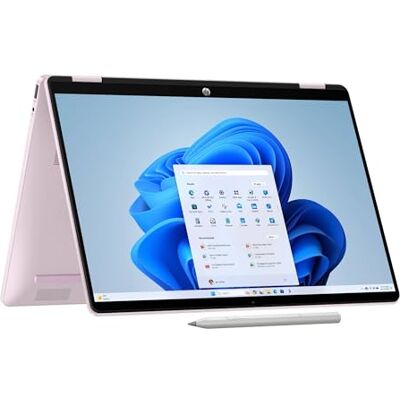 HP OmniBook 5 Flip 14-fp0003sl, Notebook, (Processore Intel Core 3 100U, 8GB RAM, 512GB SSD, Windows 11), Lavoro d'ufficio avanzato, Multitasking, Convertibile, Tastiera Italiana QWERTY, Rosa HP OmniBook 5 Flip 14-fp0003sl, Notebook, (Processore Intel Core 3 100U, 8GB RAM, 512GB SSD, Windows 11), Lavoro d'ufficio avanzato, Multitasking, Convertibile, Tastiera Italiana QWERTY, Rosa