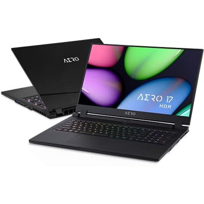 Gigabyte PC Portatile Aero 17 17.3 Pollice Intel Core i9 64 Go RAM 2 A SSD Scheda Grafica Nvidia RTX 3080 Nero Gigabyte PC Portatile Aero 17 17.3 Pollice Intel Core i9 64 Go RAM 2 A SSD Scheda Grafica Nvidia RTX 3080 Nero