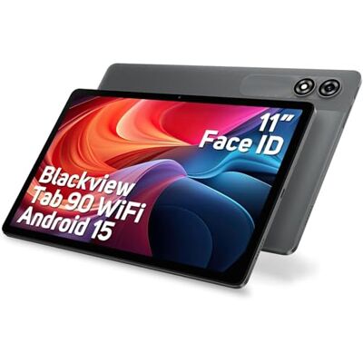 Blackview Tab 90 WiFi Tablet Android 15 da 11 pollici, 12 (4 + 8 espandibile)GB RAM & 128GB ROM(TF 2TB), Octa-core T606, Doppia Fotocamera 13 MP + 8 MP, 8200 mAh/WiFi 5G/Face ID/Widevine L1/GPS/BT 5.0 Blackview Tab 90 WiFi Tablet Android 15 da 11 pollici, 12 (4 + 8 espandibile)GB RAM & 128GB ROM(TF 2TB), Octa-core T606, Doppia Fotocamera 13 MP + 8 MP, 8200 mAh/WiFi 5G/Face ID/Widevine L1/GPS/BT 5.0