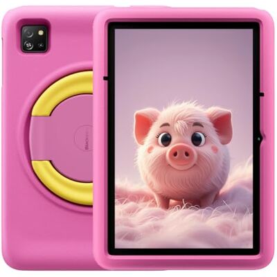 Blackview Tab A6 Kids 10,1" HD+ IPS 12GB RAM + 128GB (1TB) Rosa Tablet per Bambini Batteria 5100 mAh Fotocamera 8MP + 5MP Android 14 Wi-Fi Controllo Parentale Custodia EVA Blackview Tab A6 Kids 10,1" HD+ IPS 12GB RAM + 128GB (1TB) Rosa Tablet per Bambini Batteria 5100 mAh Fotocamera 8MP + 5MP Android 14 Wi-Fi Controllo Parentale Custodia EVA