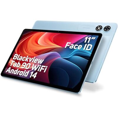 Blackview Android 14 Tablet 11 Pollici, 12GB RAM 128GB ROM, T606/Widevine L1/8200mAh/5G WiFi/8MP+13MP/Face ID/Gemini AI, 2 Smart-K Speaker 2024 Octa Core Per Gaming e Netflix 1080P Blackview Android 14 Tablet 11 Pollici, 12GB RAM 128GB ROM, T606/Widevine L1/8200mAh/5G WiFi/8MP+13MP/Face ID/Gemini AI, 2 Smart-K Speaker 2024 Octa Core Per Gaming e Netflix 1080P