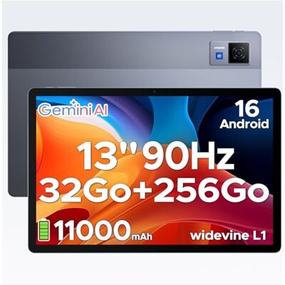 DOOGEE U13 Tablet 13 Pollici FHD+ 90Hz, Tablet Android 16, 32GB+256GB/2TB, 11000mAh Batteria+18W Gaming Tablets, Unisoc T7280 Octa Core, Gemini AI/Widevine L1, 4 Altoparlanti/13MP/5G WiFi/Face ID/GPS DOOGEE U13 Tablet 13 Pollici FHD+ 90Hz, Tablet Android 16, 32GB+256GB/2TB, 11000mAh Batteria+18W Gaming Tablets, Unisoc T7280 Octa Core, Gemini AI/Widevine L1, 4 Altoparlanti/13MP/5G WiFi/Face ID/GPS