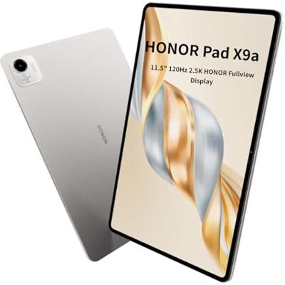 Honor Pad X9a Wi-Fi Tablet 6GB 128GB, 11.5 Pollici a 120Hz 2.5K Fullview Display, Snapdragone 685, 8300mAh Batteria, 4 Altoparlanti, Corpo in Metallo, Android 15, Google Service, Grigio Honor Pad X9a Wi-Fi Tablet 6GB 128GB, 11.5 Pollici a 120Hz 2.5K Fullview Display, Snapdragone 685, 8300mAh Batteria, 4 Altoparlanti, Corpo in Metallo, Android 15, Google Service, Grigio