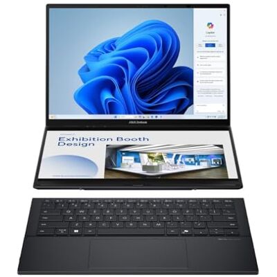 Asus ZenBook Duo OLED U9-285H 32GB 2TB UX8406CA-PZ068X W11P Asus ZenBook Duo OLED U9-285H 32GB 2TB UX8406CA-PZ068X W11P