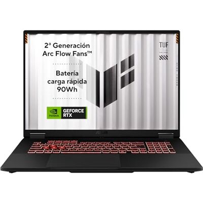 Asus TUF Gaming A18 FA808UP-S8113 18" WUXGA 144Hz Laptop da gioco (AMD Ryzen 7 260, RAM 16 GB, SSD da 1TB, NVIDIA RTX 5070 8GB, No System Operativo), Jager Grey Tastiera QWERTY Asus TUF Gaming A18 FA808UP-S8113 18" WUXGA 144Hz Laptop da gioco (AMD Ryzen 7 260, RAM 16 GB, SSD da 1TB, NVIDIA RTX 5070 8GB, No System Operativo), Jager Grey Tastiera QWERTY
