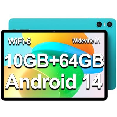 TECLAST P30 Android-14-Tablet 10.1 Pollici Tablet 10GB RAM+64GB ROM(TF 4TB), A523 Octa-Core 1.8GHz CPU, 2.4G/5G WiFi, BT5.4/Dual Camera/Widevine L1/6000mAh/OTG/Type-C/GMS/Face ID/Headphone Jack (2025) TECLAST P30 Android-14-Tablet 10.1 Pollici Tablet 10GB RAM+64GB ROM(TF 4TB), A523 Octa-Core 1.8GHz CPU, 2.4G/5G WiFi, BT5.4/Dual Camera/Widevine L1/6000mAh/OTG/Type-C/GMS/Face ID/Headphone Jack (2025)