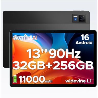 DOOGEE U13 Tablet 13 Pollici FHD+ 90Hz, Tablet Android 16, 32GB+256GB/2TB, 11000mAh Batteria+18W Gaming Tablets, Unisoc T7280 Octa Core, Gemini AI/Widevine L1, 4 Altoparlanti/13MP/5G WiFi/Face ID/GPS DOOGEE U13 Tablet 13 Pollici FHD+ 90Hz, Tablet Android 16, 32GB+256GB/2TB, 11000mAh Batteria+18W Gaming Tablets, Unisoc T7280 Octa Core, Gemini AI/Widevine L1, 4 Altoparlanti/13MP/5G WiFi/Face ID/GPS