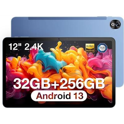 DOOGEE T20 Ultra Tablet 12" 32 GB RAM + 256 GB ROM (2 TB TF), 10800 mAh, Helio G99 Octa-Core 2,2 GHz Android 13, 16 MP + 8 MP, 4G LTE/5G WiFi/GMS/GPS/Widevine L1 (blu) DOOGEE T20 Ultra Tablet 12" 32 GB RAM + 256 GB ROM (2 TB TF), 10800 mAh, Helio G99 Octa-Core 2,2 GHz Android 13, 16 MP + 8 MP, 4G LTE/5G WiFi/GMS/GPS/Widevine L1 (blu)