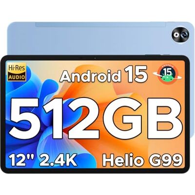 DOOGEE T40 Pro Tablet 12 pollici, Helio G99, 20GB RAM + 512GB ROM (2TB TF) Tablet con SIM, 4G LTE, Batteria10800 mAh Tablet Android, Display 2.4K, 16MP + 8MP, Android 15/5G/Wi-Fi/GPS/Widevine L1 DOOGEE T40 Pro Tablet 12 pollici, Helio G99, 20GB RAM + 512GB ROM (2TB TF) Tablet con SIM, 4G LTE, Batteria10800 mAh Tablet Android, Display 2.4K, 16MP + 8MP, Android 15/5G/Wi-Fi/GPS/Widevine L1