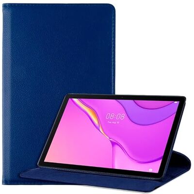 Custodia Blu in Ecopelle per Huawei Matepad T10s - Cover per Tablet Custodia Blu in Ecopelle per Huawei Matepad T10s - Cover per Tablet