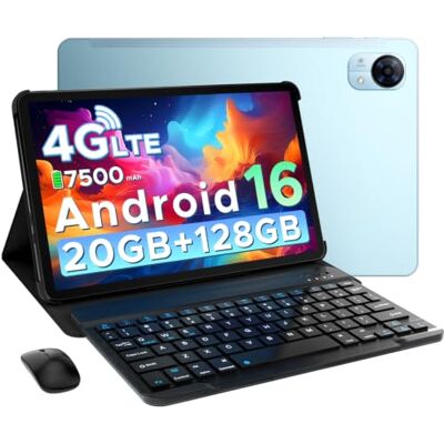 DOOGEE Tab G5 Android 16 Tablet 10 Pollicii 120Hz IPS HD,Tablet Com SIM, 20GB + 128GB (2TB TF) Unisoc T7200 Tablet con Tastiera e Penna/Gemini AI,7500mAh, 8MP/Widevine L1/2 Altoparlanti/Face ID/GPS DOOGEE Tab G5 Android 16 Tablet 10 Pollicii 120Hz IPS HD,Tablet Com SIM, 20GB + 128GB (2TB TF) Unisoc T7200 Tablet con Tastiera e Penna/Gemini AI,7500mAh, 8MP/Widevine L1/2 Altoparlanti/Face ID/GPS