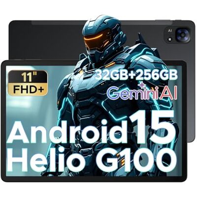DOOGEE Tab E3 Tablet 11 Pollici, Helio G100 Octa Core Tablet con Sim, 32GB RAM+256GB ROM+2TB, 90Hz FHD+ Gemini AI Tablets Android 15, Doppia 4G SIM+5G WiFi, 8000mAh, Audio 3,5mm/GPS/Face ID/OTG DOOGEE Tab E3 Tablet 11 Pollici, Helio G100 Octa Core Tablet con Sim, 32GB RAM+256GB ROM+2TB, 90Hz FHD+ Gemini AI Tablets Android 15, Doppia 4G SIM+5G WiFi, 8000mAh, Audio 3,5mm/GPS/Face ID/OTG