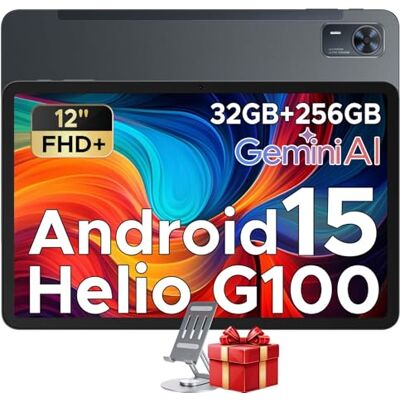DOOGEE Tab E3+ AI Tablet 12 Pollici, 32GB RAM + 256GB ROM/2TB, 2.4K Tablet Android 8800mAh, Helio G100 Octa Core Gaming Tablet with SIM, Gemini AI Tablets Dual 4G LTE + 5G WiFi, Quad Speaker, Nero DOOGEE Tab E3+ AI Tablet 12 Pollici, 32GB RAM + 256GB ROM/2TB, 2.4K Tablet Android 8800mAh, Helio G100 Octa Core Gaming Tablet with SIM, Gemini AI Tablets Dual 4G LTE + 5G WiFi, Quad Speaker, Nero
