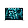 Apple laptop MacBook Air 13" con chip M3 (2024): display Liquid Retina 13,6", memoria unificata 8GB, archiviazione SSD 256GB, videocamera FaceTime HD 1080p, Touch ID; Argento