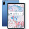 DOOGEE U10 PRO Tablet, Tablet 10 pollici, 20GB RAM+128GB ROM/1TB, Tablet PC, Tablet Android 13, WiFi-6, Widevine L1, 1280 * 800 HD+ IPS, OTG/Tipo C, 5060mAh/TÜV SÜD/3.5mm Headphone Jack/BT 5.0, Blu