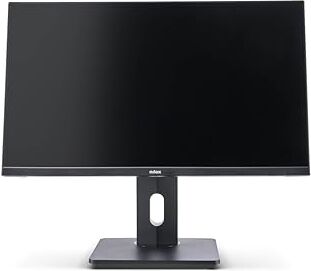 Nilox NXM24REG02 Monitor 24 Pollici FullHD, Frequenza 75Hz, Tempo di Risposta 4ms, Schermo PC con Protezione Luce Blu, Monitor Gaming con Base Regolabile e Girevole, HDMI, DP e VGA