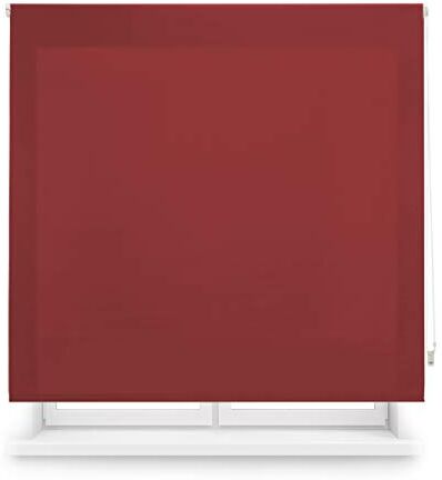 Blindecor Ara   Tenda a rullo traslucida tinta unita Rosso bordeaux, 180 x 175 cm (Larghezza x Altezza)   Dimensioni del tessuto 177 x 170 cm   Tenda per interne