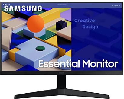 Samsung S31C (S24C312), Flat, 24'', 1920x1080 (Full HD), IPS, 75 Hz, 5 ms, FreeSync, D-Sub, HDMI, Eye Saver Mode, Flicker Free