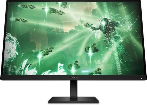 HP OMEN 27q QHD Monitor, Schermo da 27 Pollici Quad HD, Risoluzione 2560 x 1440 Pixel, Pannello IPS da 165Hz, 1 ms, DisplayHDR 400, Antiriflesso, 450 nits, AMD FreeSync, USB, HDMI, Nero