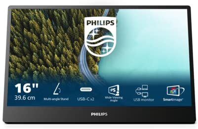 Philips 16B1P3302D Monitor USB-C portatile da 16 pollici