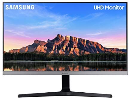 Samsung HRM UR55 (U28R552), Flat, 28", 3840x2160 (UHD 4K), HDR10, IPS, 60 Hz, 4 ms, FreeSync, HDMI, Display Port, Ingresso Audio, PIP e PBP, Eye Saver Mode, Flicker Free