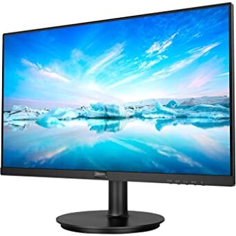 Philips 221V8LD Monitor FHD da 22", 75 Hz, 4 ms, VA, Adaptive SYNC, Flickerfree (1920 x 1080, 250 CD/m², VGA/HDMI/DVI)