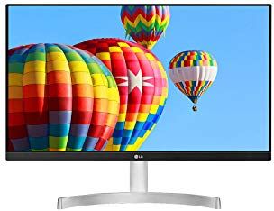 LG 24MK600M-W monitor piatto per PC 60,5 cm (23.8") Full HD Nero