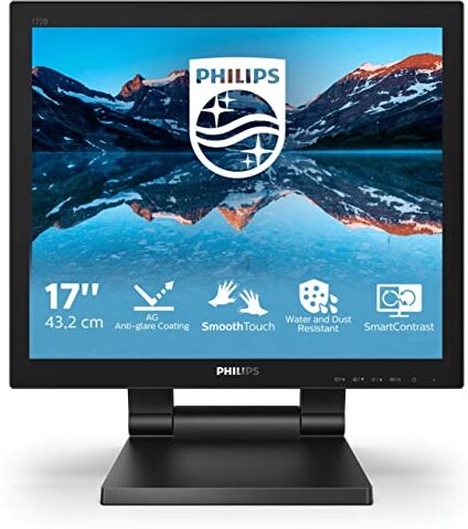 Monitorius MMD-MONITORS &, DISPLAYS PHILIPS 172B9TL/00 B-Line 43.2cm 17inch LCD monitor with SmoothTouch HDMI USB Audio