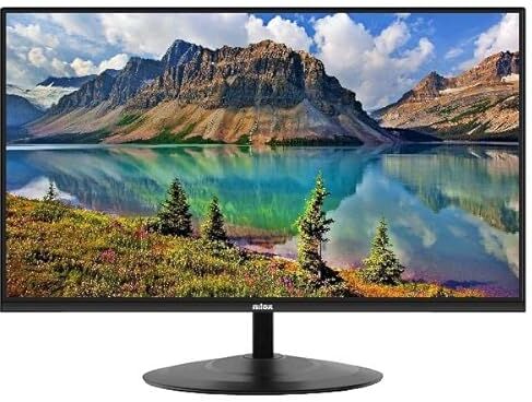 Nilox NXMMIPS240005 Monitor 24 Pollici Full HD, Monitor da Computer LED-IPS, Tempo di Risposta 1ms e Luminosità 300 cd/m2, Porte HDMI-VGA-TYPE C, Protezione degli Occhi Low Blue Light