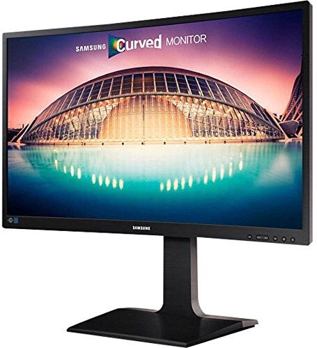 Samsung S24E650C Monitor Curvo 24'' Full HD, 1920 x 1080, 60 Hz, 4 ms, HDMI, Display Port, DVI, Nero