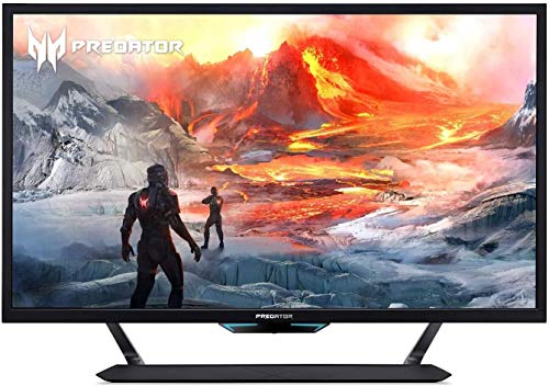 Acer Predator CG437KP Monitor Gaming G-SYNC, 43", Display 4K UHD, 120 Hz, 1 ms, 16:9, HDMI 2.0, DP 1.4, USB TypeC, USB 3.0, USB 2.0, Speaker Integrati, Cavi 2xDP, USB Type-C, USB3.0 Inclusi