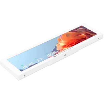 Thermalright TR- Trofeo Vision Display LCD 9,16 pollici Bianco IPS 9,16 pollici Risoluzione 1920 × 480 – Può essere montato su case o dispositivo di raffreddamento del processore, immagini/video Thermalright TR- Trofeo Vision Display LCD 9,16 pollici Bianco IPS 9,16 pollici Risoluzione 1920 × 480 – Può essere montato su case o dispositivo di raffreddamento del processore, immagini/video
