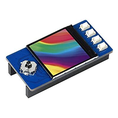 Waveshare 1.3" LCD Display per Raspberry Pi Pico, IPS Schermo Display Modulo, 65K Colori Monitor, 240x240 Pixel, Integrato ST7789 Driver Chip, Utilizzo SPI Bus, Compatibile con Raspberry Pi Pico Headers Waveshare 1.3" LCD Display per Raspberry Pi Pico, IPS Schermo Display Modulo, 65K Colori Monitor, 240x240 Pixel, Integrato ST7789 Driver Chip, Utilizzo SPI Bus, Compatibile con Raspberry Pi Pico Headers