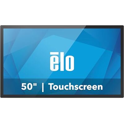 ELO 5054L, Projected Capacitive, 4K, USB-C, Ethernet, Kit (USB), schwarz Touchmonitor, 126 cm (50''), Projected Capacitive, Multi Touch (40 Punkte), Aufl?sung: 3840x2160 Pixel, Reaktionszeit: 9.5ms, ELO 5054L, Projected Capacitive, 4K, USB-C, Ethernet, Kit (USB), schwarz Touchmonitor, 126 cm (50''), Projected Capacitive, Multi Touch (40 Punkte), Aufl?sung: 3840x2160 Pixel, Reaktionszeit: 9.5ms,