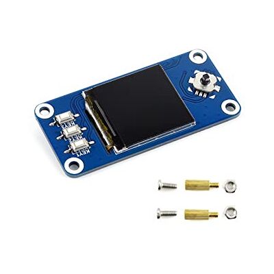 Waveshare 1.3 pollici LCD Display HAT per Raspberry Pi 4B/3B+/3B/2B/Zero W/Zero WH, IPS Schermo 240 x 240 pixel RGB 65K Colori Display con Controller Integrato, SPI Interfaccia, con 1xJoystick, 3xPulsanti Waveshare 1.3 pollici LCD Display HAT per Raspberry Pi 4B/3B+/3B/2B/Zero W/Zero WH, IPS Schermo 240 x 240 pixel RGB 65K Colori Display con Controller Integrato, SPI Interfaccia, con 1xJoystick, 3xPulsanti