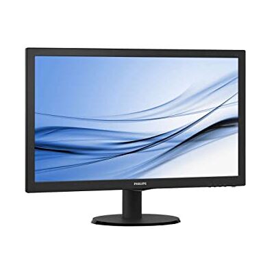 Philips Monitor 223V5LSB2 Monitor per PC Desktop 21,5" LED, Full HD, 1920 x 1080, 5 ms, VGA, Attacco VESA, Nero Philips Monitor 223V5LSB2 Monitor per PC Desktop 21,5" LED, Full HD, 1920 x 1080, 5 ms, VGA, Attacco VESA, Nero