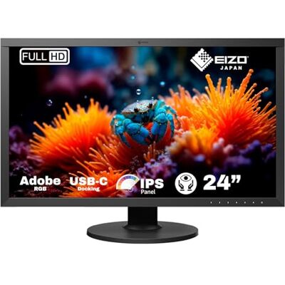 Eizo CG2420 Monitor LCD da 24.1", QHD Wide 1440p, Nero Eizo CG2420 Monitor LCD da 24.1", QHD Wide 1440p, Nero