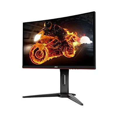 AOC C24G1 Monitor Gaming Curvo da 24", Pannello VA, FHD 1920 x 1080 a 144 Hz, 1 Porta D-SUB, 2 Porte HDMI, 1 Porta Display, Tempo di Risposta 1 msec, Nero AOC C24G1 Monitor Gaming Curvo da 24", Pannello VA, FHD 1920 x 1080 a 144 Hz, 1 Porta D-SUB, 2 Porte HDMI, 1 Porta Display, Tempo di Risposta 1 msec, Nero