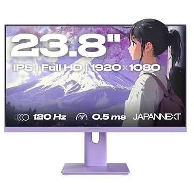 JapanNext Monitor Gaming 23,8" IPS 120Hz 0.5ms Viola Pastello JapanNext Monitor Gaming 23,8" IPS 120Hz 0.5ms Viola Pastello