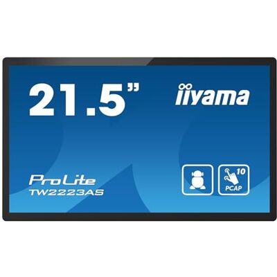 IIYAMA TW2223AS 54.6cm VA TOUCH PCAP 21.5''/1920x1080/Micro-SD/2xUSB IIYAMA TW2223AS 54.6cm VA TOUCH PCAP 21.5''/1920x1080/Micro-SD/2xUSB